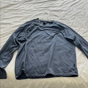 Men's Gray Long Sleeve Shirt